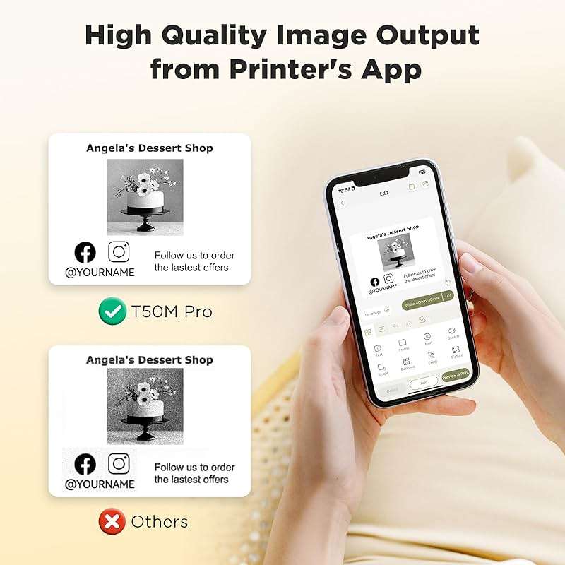 SUPVAN T50M Pro Bluetooth Label Maker Machine with 3 Tapes, Wide Waterproof Label, Versatile App with 30+ Fonts and 660+ Icons, Inkless Labeler for Home, Kitchen, School, Office Organization, Set 1 - Image 4