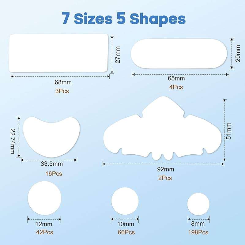 Pimple Patches for Face & Body,331 Patches Variety Pack w/ Large Sizes,Invisible Hydrocolloid Acne Patch with Tea Tree Oil & Salicylic Acid,Overnight Zit Stickers for Blemishes & Spots, All Skin Types - Image 6