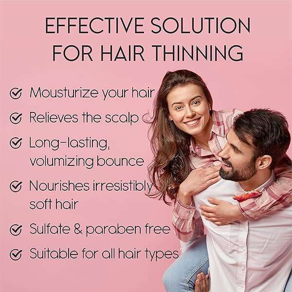 Biotin Volumizing Shampoo and Conditioner Set for Thinning Hair and Regrowth - Ultimate Anti Hair Loss, Thickening Growth Treatment Care for Men & Women - Image 5