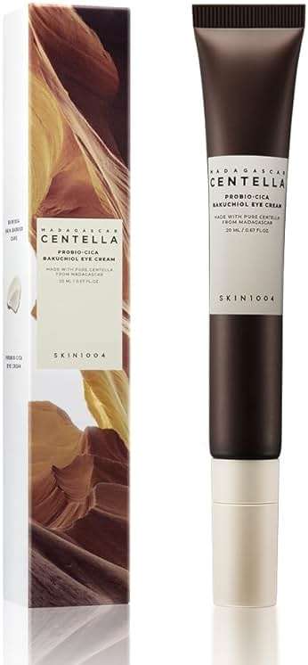 SKIN1004 Centella Probio-Cica Bakuchiol Eye Cream, Korean Eye Cream for Fine Lines with Centella, Hydrating Eye Treatment for Under Eye Area, Retinol Alternative, Korean Skin Care, 0.67 fl.oz / 20ml - Image 1