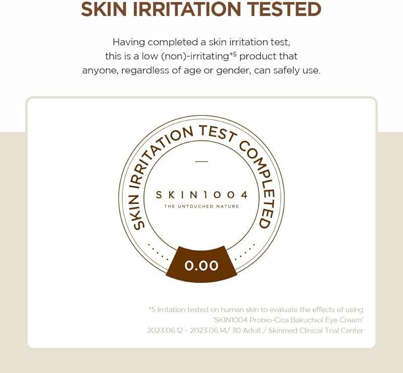 SKIN1004 Centella Probio-Cica Bakuchiol Eye Cream, Korean Eye Cream for Fine Lines with Centella, Hydrating Eye Treatment for Under Eye Area, Retinol Alternative, Korean Skin Care, 0.67 fl.oz / 20ml - Image 7