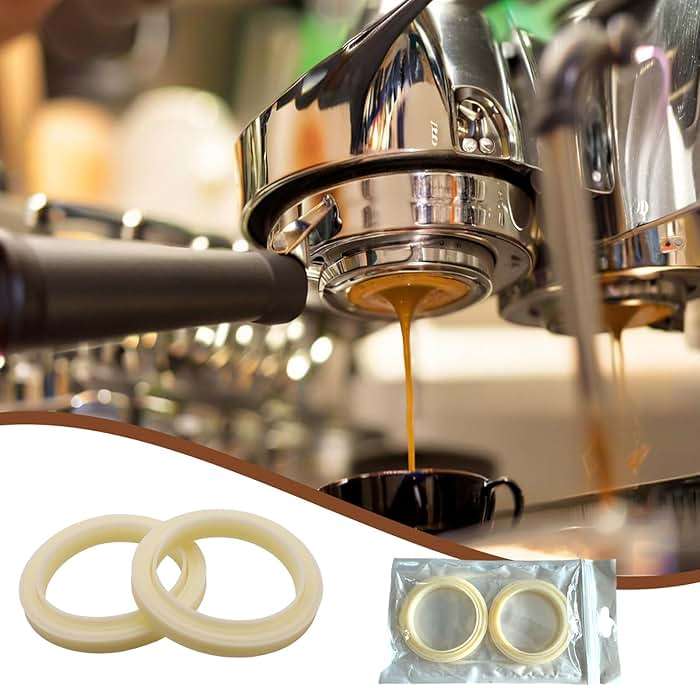 Dianrui 2PCS 54mm Silicone Steam Ring for Breville Espresso Machine Accessories BES870xl/878/860/880/810/840/450/500 Espresso Accessories Grouphead Gasket Replacement Part - Image 2
