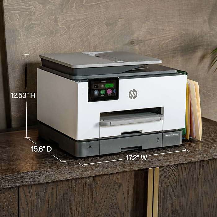 HP OfficeJet Pro 9135e Wireless All-in-One Color Inkjet Printer, Print, scan, Copy, fax, ADF, Duplex Printing Best-for-Office, 3 Month Instant Ink Trial Included, AI-Enabled (404M0A) - Image 6