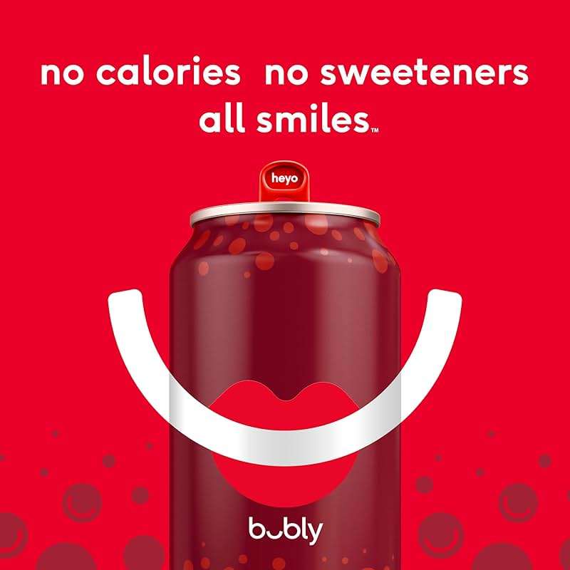 bubly Sparkling Water, Strawberry Sunset, Zero Sugar & Zero Calories, 12 Fl Oz Cans (Pack of 8) - Image 5