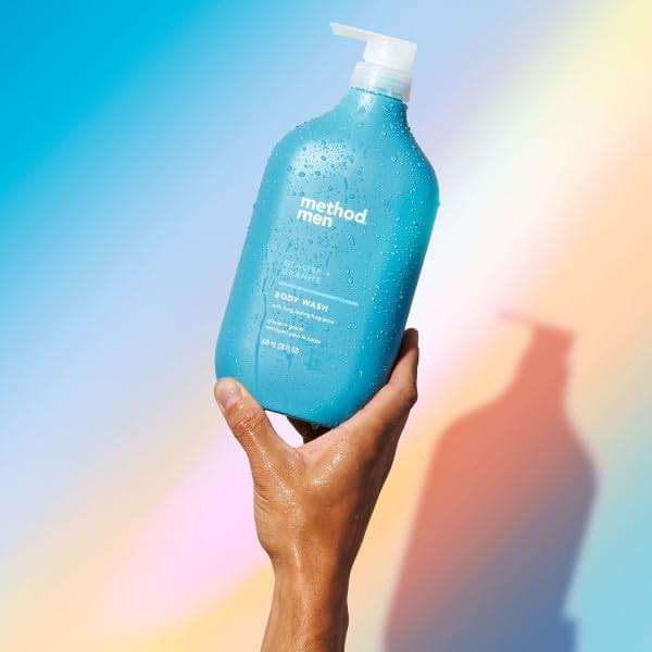 Method Men Body Wash, Glacier and Granite, Paraben and Phthalate Free, Quick-Lathering Cleansers, Cruelty Free, 28 oz - Image 7
