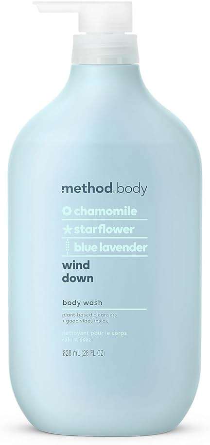 Method Body Wash, Wind Down, Paraben and Phthalate Free, 28 FL Oz (Pack of 1) - Image 1