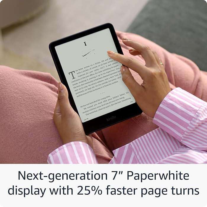 Amazon Kindle Paperwhite 16GB (newest model) – 20% faster, with new 7" glare-free display and weeks of battery life – Black - Image 2