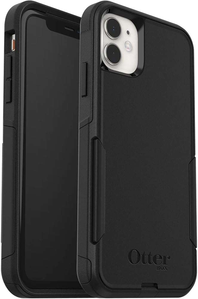 OtterBox Commuter Series Case for iPhone 11 & iPhone XR (Only) - Retail Packaging - Black - Image 1