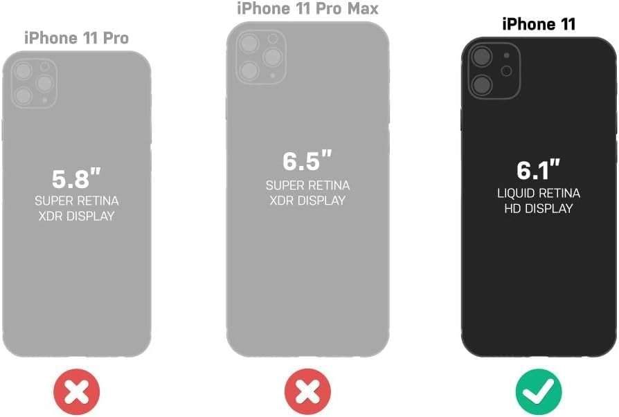 OtterBox Commuter Series Case for iPhone 11 & iPhone XR (Only) - Retail Packaging - Black - Image 2