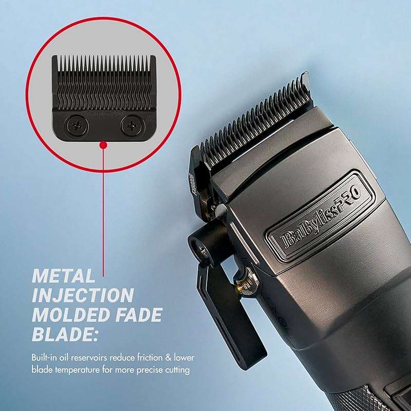 BaBylissPRO FXONE Professional Cordless Clipper - Beard Trimmer for Men, Professional Stylist & Barber Clippers - Image 4