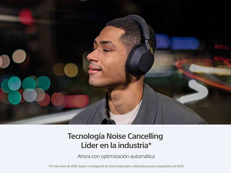 Sony WH-1000XM5 Noise Canceling Wireless Headphones - 30hr Battery Life - Over-Ear Style - Optimized for Alexa and Google Assistant - Built-in mic for Calls - Black - International Version No Warranty - Image 6