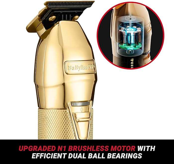 BaBylissPRO FX+ Professional Barber Cord/Cordless Hair Trimmers – Beard Trimmer for Men, Professional Stylist & Barber Clippers, USB-C Cordless Hair Trimmers for Men - Image 4
