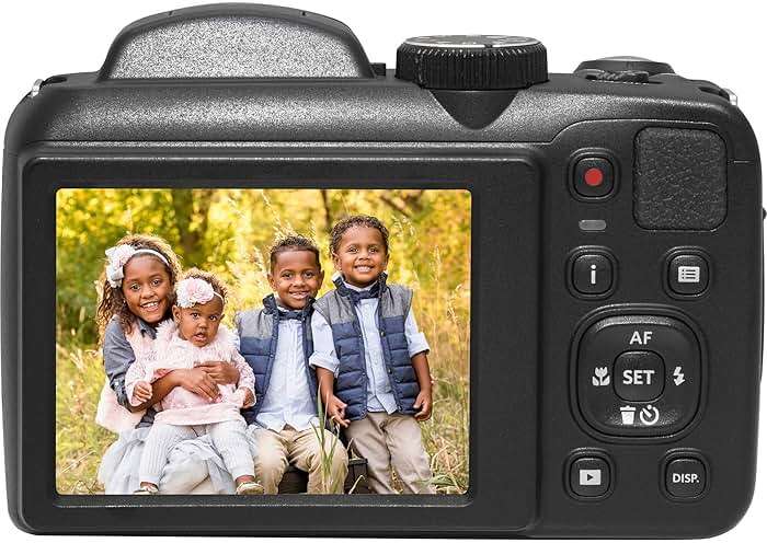 Kodak PIXPRO AZ255 Digital Camera (Black) Bundle with 32GB Memory Card (2) + Digital Camera/Video Case (4 Items) - Image 7
