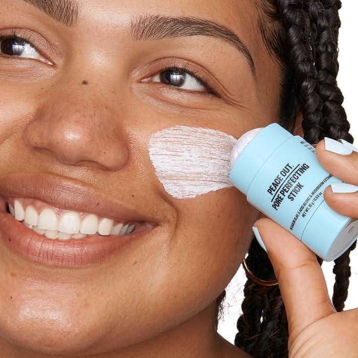 PEACE OUT Pore Perfecting Stick With Kaolin Clay to Clear Clogged Pores, Exfoliating Face Cleanser with Glycolic and Salicylic Acids, Draw Out Dirt & Oil (0.53 oz) - Image 8