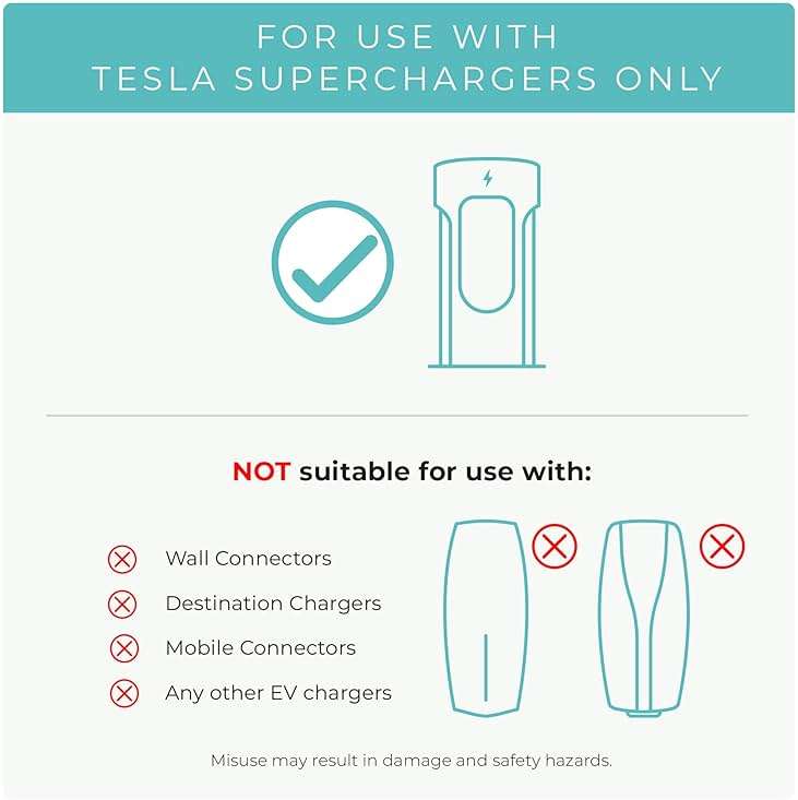 Lectron NACS to CCS Electric Vehicle Adapter - 500 Amps / 1,000V - Compatible with Tesla Superchargers - Fast Charge CCS1 EVs with Vortex Plug [Check with Your Automaker for Compatibility] - Image 3