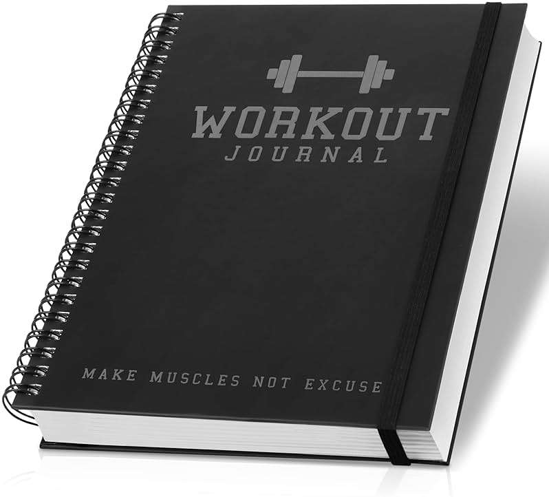 ZICOTO Ultimate Workout Journal - Complete Fitness Training Planner for Men and Women - Track PRs, Build Muscle & Dominate Your Workouts - Essential Gym Gear Accessories for Serious Weight Lifters - Image 1