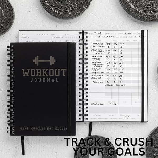 ZICOTO Ultimate Workout Journal - Complete Fitness Training Planner for Men and Women - Track PRs, Build Muscle & Dominate Your Workouts - Essential Gym Gear Accessories for Serious Weight Lifters - Image 5