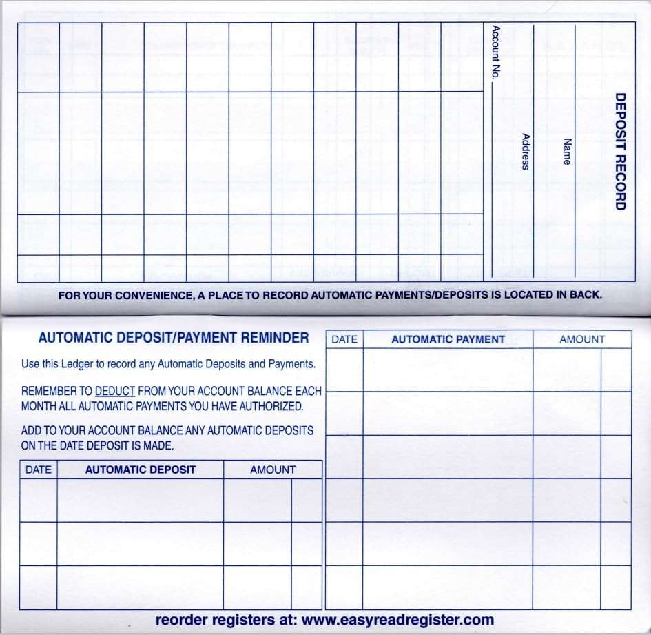 Larger Lines Checkbook Registers, Made in The USA, Wider Lines Low Vision Large Print (24-25-26 Calendars, 10) - Image 6