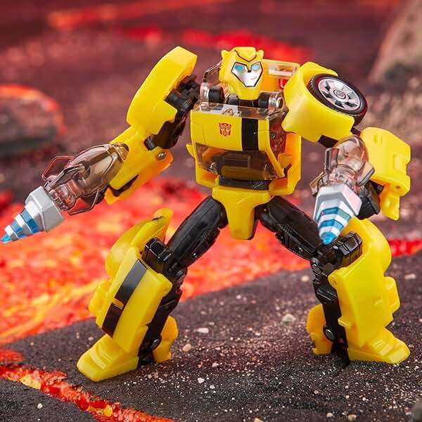 Transformers Legacy United Deluxe Class Animated Universe Bumblebee, 5.5-Inch Converting Action Figure, 8+ - Image 11