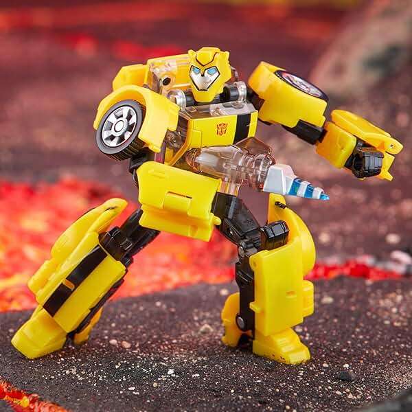 Transformers Legacy United Deluxe Class Animated Universe Bumblebee, 5.5-Inch Converting Action Figure, 8+ - Image 8