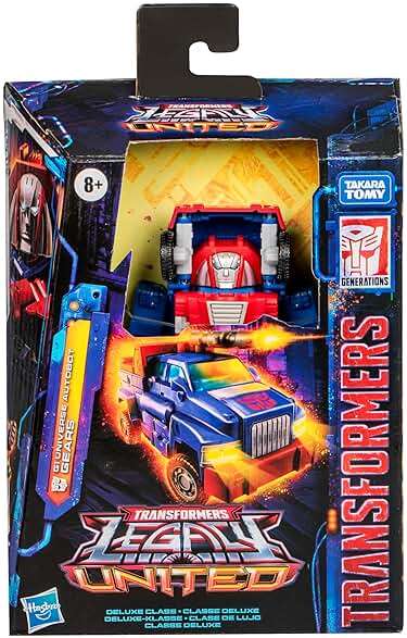 Transformers Legacy United Deluxe Class G1 Universe Autobot Gears, 5.5-inch Converting Action Figure, 8+ Years - Image 2