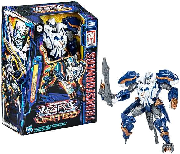 Transformers Legacy United Voyager Class Prime Universe Thundertron, 7-Inch Converting Action Figure, 8+ - Image 16