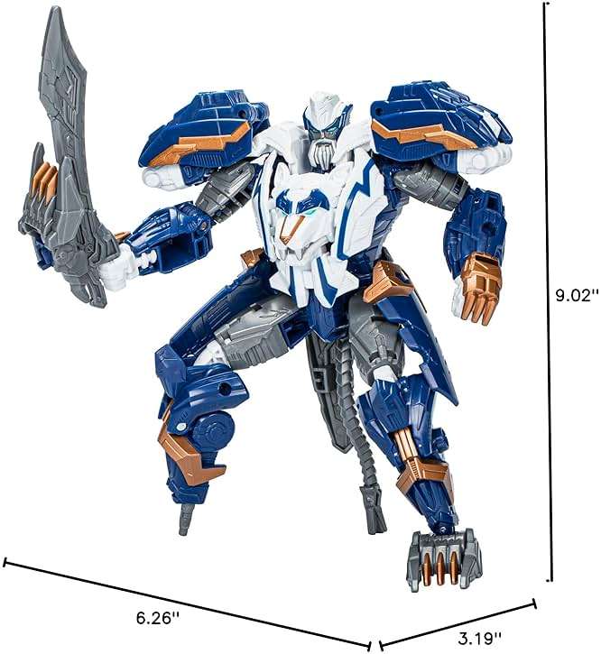 Transformers Legacy United Voyager Class Prime Universe Thundertron, 7-Inch Converting Action Figure, 8+ - Image 3