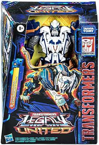 Transformers Legacy United Voyager Class Prime Universe Thundertron, 7-Inch Converting Action Figure, 8+ - Image 4