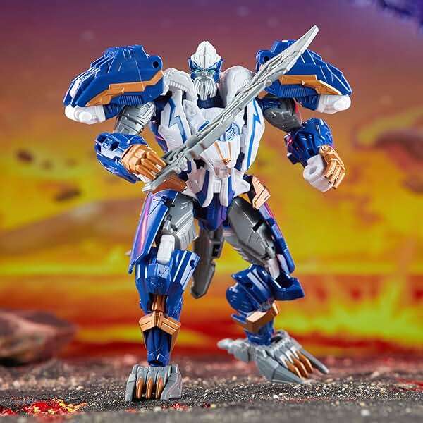 Transformers Legacy United Voyager Class Prime Universe Thundertron, 7-Inch Converting Action Figure, 8+ - Image 5