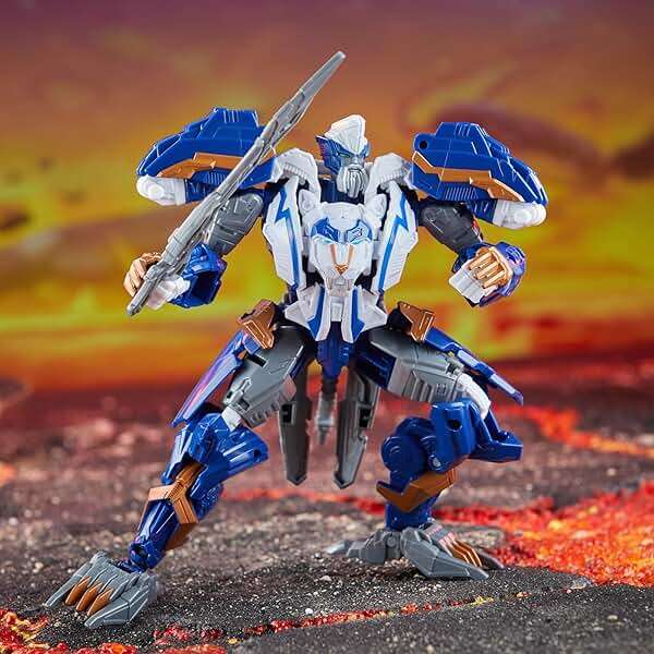Transformers Legacy United Voyager Class Prime Universe Thundertron, 7-Inch Converting Action Figure, 8+ - Image 7