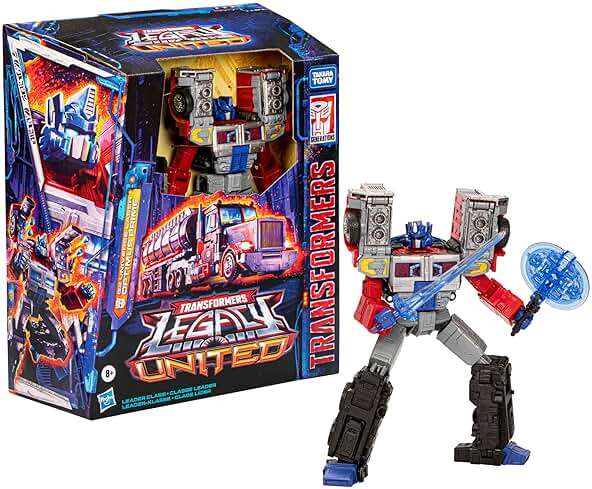 Transformers Legacy United Leader Class G2 Universe Laser Optimus Prime, 7.5-inch Converting Action Figure, 8+ - Image 4