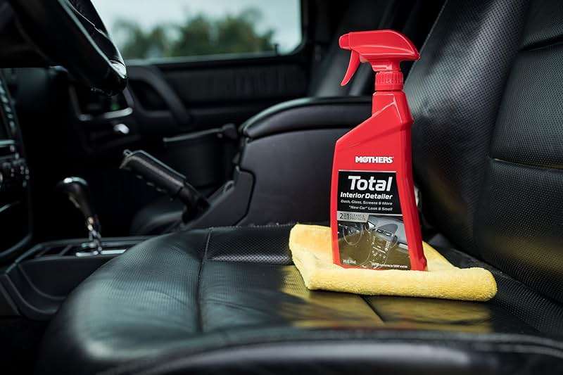 Mothers Total Interior Detailer, 24 oz. — Cleans & Protects Dash, Glass, Screens & More, Safe Ammonia-Free Formula Removes Dirt, Oily Film & Fingerprints Without Streaks or Residue (05434) - Image 5