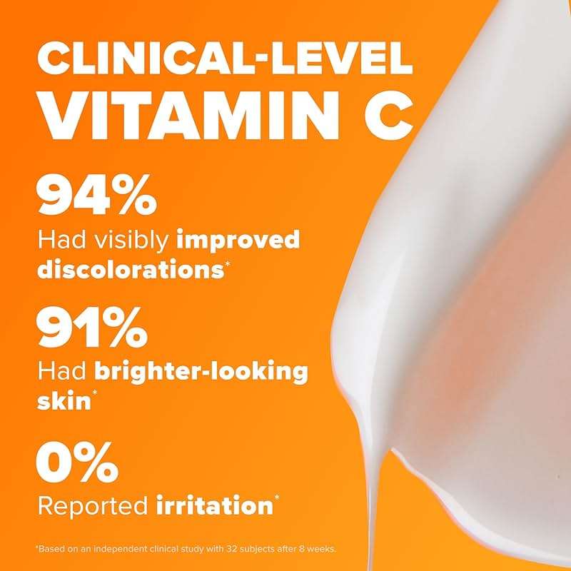 Paula’s Choice 25% Vitamin C Serum with Glutathione & Antioxidants, Face Serum Improves Discoloration, Uneven Tone & Firms, All Skin Types, Fragrance-Free, 1oz - Image 3