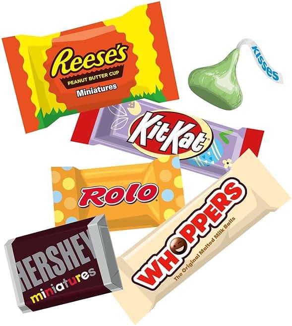 Hershey Assorted Flavored, Easter Candy Bulk Bag, 64.5 oz (270 Pieces) - Image 5