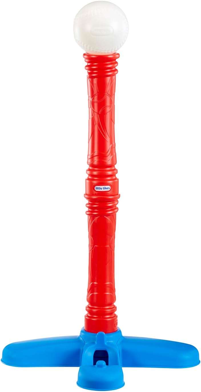 Little Tikes T-Ball Set, Red, 5 Balls, for Toddlers Ages 18+ Months – Amazon Exclusive - Image 2