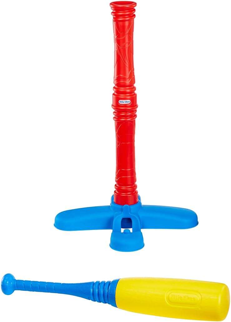 Little Tikes T-Ball Set, Red, 5 Balls, for Toddlers Ages 18+ Months – Amazon Exclusive - Image 3