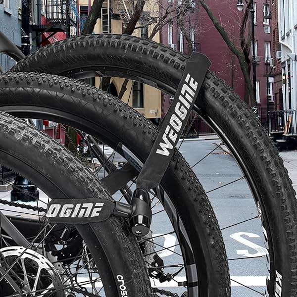 Bike Chain Lock, Heavy Duty Anti-Theft Bicycle Chain Lock, 2.72 Ft Security Bike Locks with 3 Keys, Waterproof Lock Chain for Bike, Bicycle, Scooter, Motorcycle, Door, Gate, Fence - Image 7