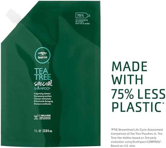 Tea Tree Special Shampoo, Deep Cleans, Refreshes Scalp, Especially Oily Hair, For All Hair Types - Image 2
