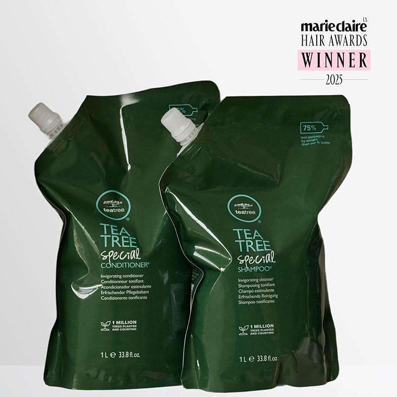Tea Tree Special Shampoo, Deep Cleans, Refreshes Scalp, Especially Oily Hair, For All Hair Types - Image 3