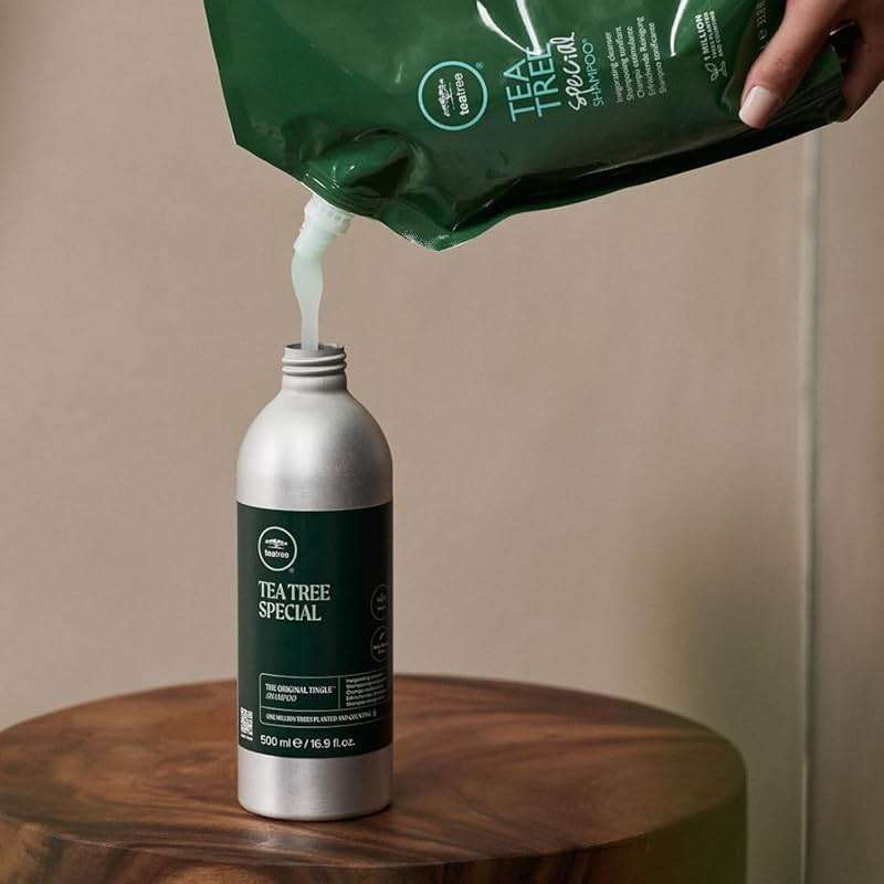 Tea Tree Special Shampoo, Deep Cleans, Refreshes Scalp, Especially Oily Hair, For All Hair Types - Image 6