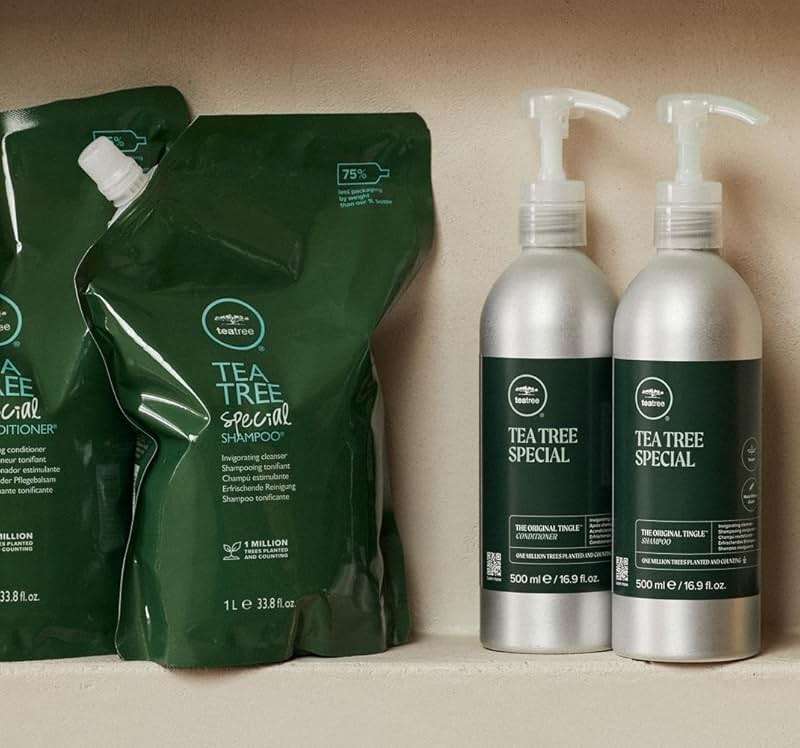 Tea Tree Special Shampoo, Deep Cleans, Refreshes Scalp, Especially Oily Hair, For All Hair Types - Image 7