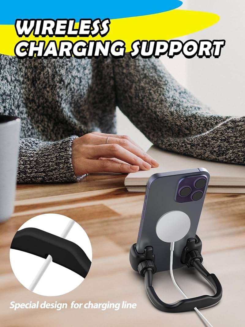Gifts for Teens Boys Girls Adults Fathers Day: Thumbs Up Lazy Phone Stand Cell Phone Holder for Desk Kids Teenage Tween Men Women Stocking Stuffers Funny Cool Gadget Birthday Ideas Husband Dad Gifts - Image 7