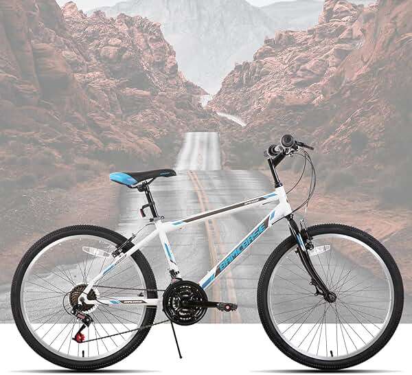 HH HILAND 24 26 inch Mountain Bike for Men Women, 18 Speeds High-Carbon Steel Frame, Sport Cycling MTB Bicycle for Adult - Image 5