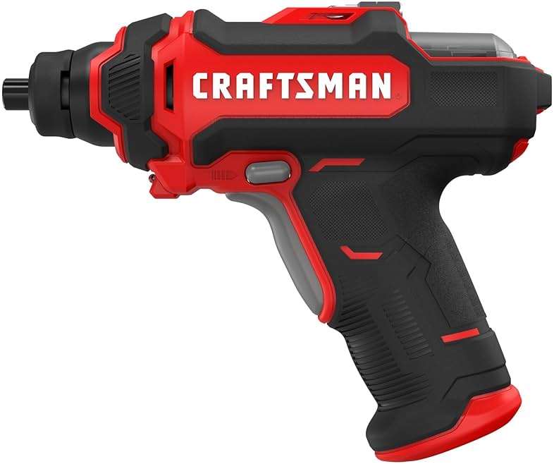 CRAFTSMAN 4V Cordless Screwdriver with Charger and Screwdriving Bits Included (CMHT6650C) - Image 2