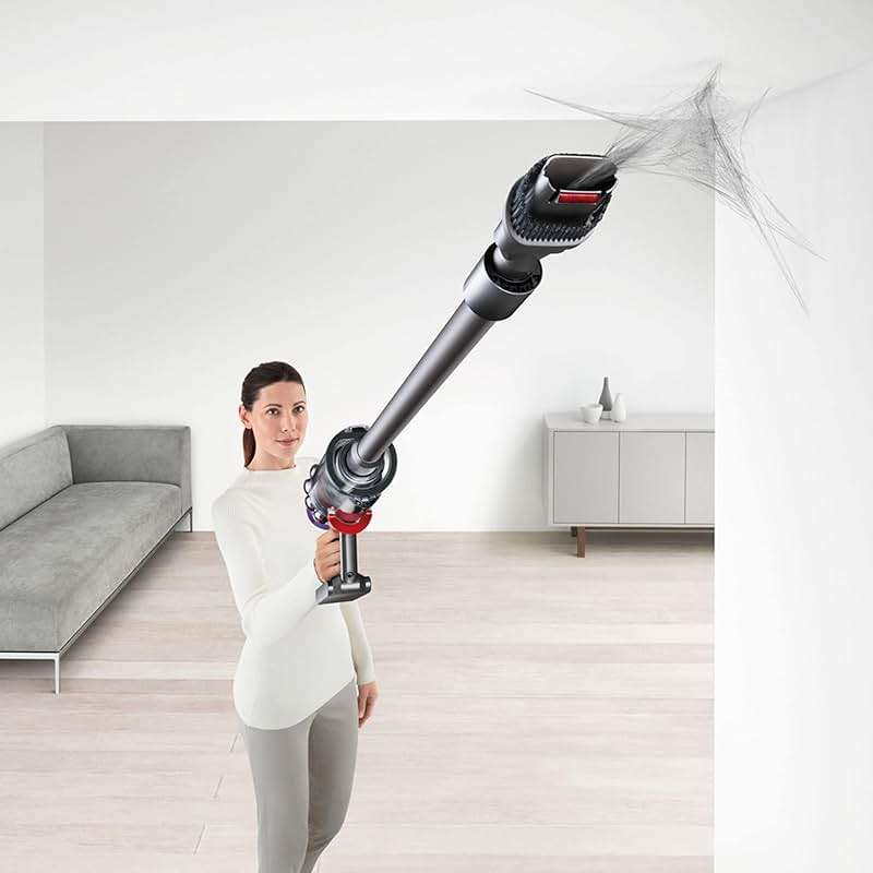 Dyson Cyclone V10 Animal Lightweight Cordless Stick Vacuum Cleaner (Renewed) (Purple) - Image 4