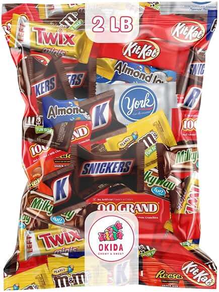 Assorted Chocolate Variety Pack - Individually Wrapped Party Chocolate Assortment - Chocolate For Every Occasion! (2 LB) - Image 1