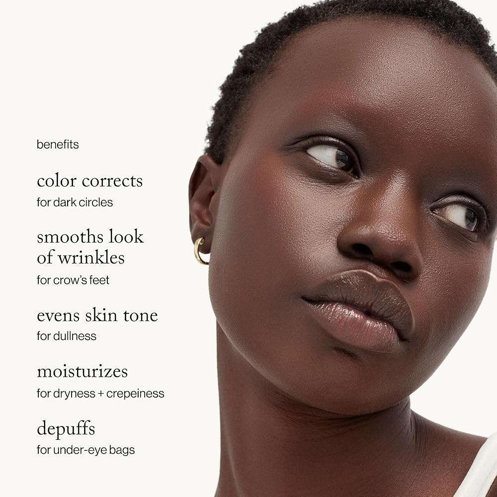 goop Beauty Vitamin C Eye Cream | Color Correcting Cream for Dark Circles | Helps Smooth Wrinkles & Depuff Eyes | 0.5 fl oz - Image 4