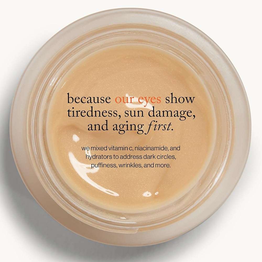 goop Beauty Vitamin C Eye Cream | Color Correcting Cream for Dark Circles | Helps Smooth Wrinkles & Depuff Eyes | 0.5 fl oz - Image 8