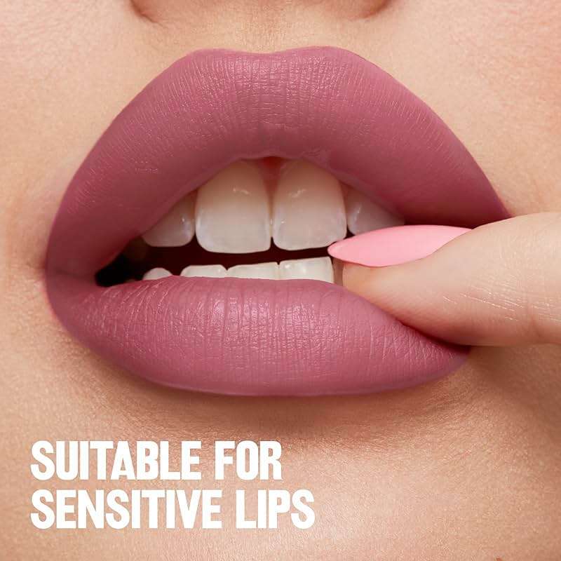 Revlon ColorStay Limitless Matte Liquid Lipstick, Vegan Formula, No-Budge, Longwear Lip Color, Long Lasting, Lightweight/Comfortable, Waterproof, 012 Lead The Way, 0.17 fl oz - Image 6