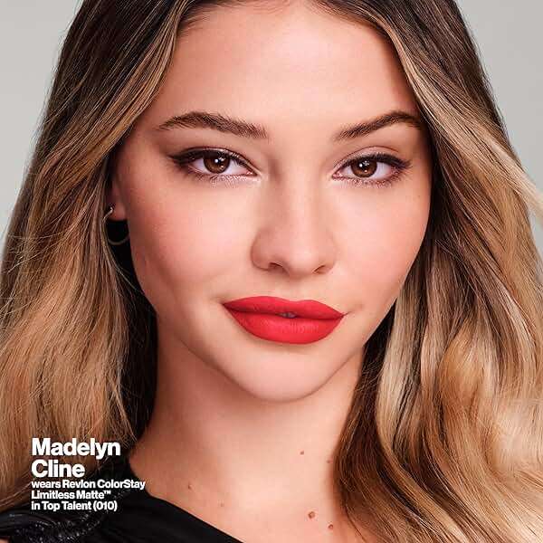 Revlon ColorStay Limitless Matte Liquid Lipstick, Vegan Formula, No-Budge, Longwear Lip Color, Long Lasting, Lightweight/Comfortable, Waterproof, 012 Lead The Way, 0.17 fl oz - Image 7
